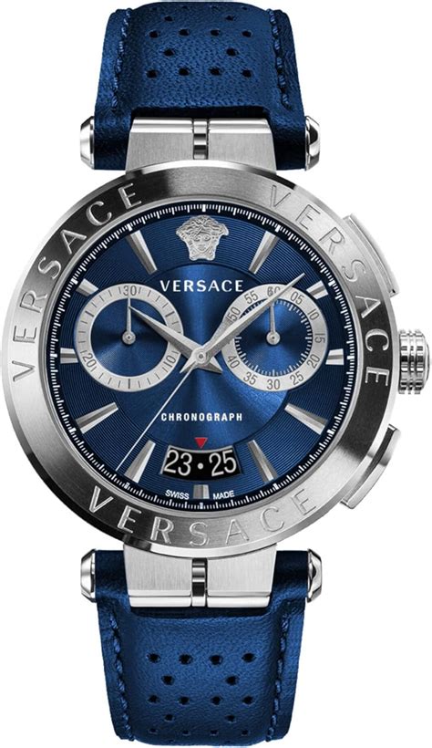 men watches versace|Versace aion chronograph men's watch.